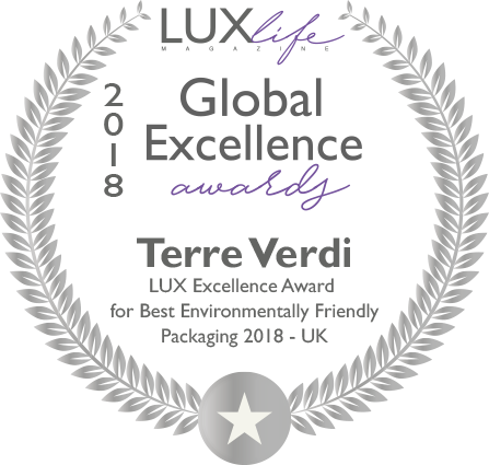 Brand Award - Best Environmentally Friendly Packaging - LUX Excellence Award